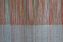 Fili di vita (arancione), détail, 2018