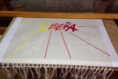 Libera, peinture sur chaîne, 08/2013